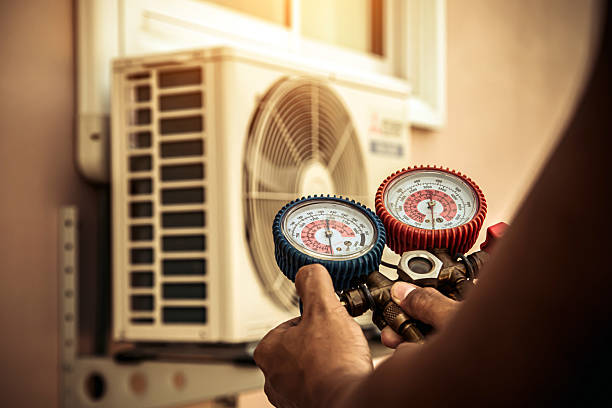 Professional Air Conditioning Service technician working in Havana, FL